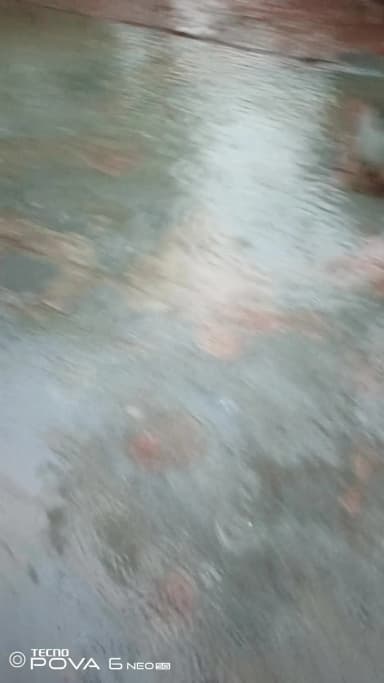 nale Ke jarie Ghar Mein Pani ghus raha hai