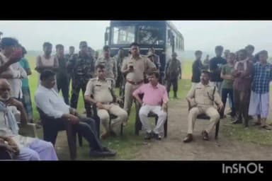 हिरणपुर: प्रेम प्रसंग से भड़का का विवाद, दो समुदाय आमने-सामने, गांव में पुलिस का पहड़ा, प्रशासन का सख्त संदेश
