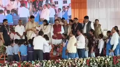 आरंग: मुख्यमंत्री विष्णु देव साय ने समोदा में 128 करोड़ से अधिक के विकास कार्यों का किया लोकार्पण और भूमिपूजन