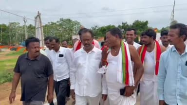 ఘన్పూర్ ములుగు: గాంధీనగర్లో పెద్దమ్మ తల్లి ,పోతరాజు విగ్రహ ప్రతిష్టాపన కార్యక్రమంలో పాల్గొన్న ఎమ్మెల్యే