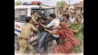 गुरूर: कनेरी में गांजा तस्करी के आरोपी को बचाने के दौरान पुलिस टीम पर हमला, 21 लोगों पर एफआईआर दर्ज