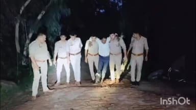 गढ़मुक्तेश्वर: गांव अल्लाहबख्शपुर के पास दो नाबालिग लड़कियों से दुष्कर्म करने वाले आरोपी से हुई पुलिस की मुठभेड़, आरोपी को लगी गोली