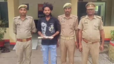 चरखारी: थाना चरखारी पुलिस ने तमंचा व कारतूस के साथ 1 अभियुक्त को किया गिरफ्तार