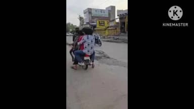 गंगापुर: गंगापुर सिटी के उदेई मोड़ से सिलोदा मोड तक एक बाइक पर कई सवार, यातायात नियमों की खुलेआम उड़ाई धज्जियां