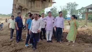 बालाघाट: लिंगा पुल निर्माण कार्य का विधायक मधु भगत ने किया निरीक्ष..! तीन माह में पूर्णता का आश्वासन, अधिकारियो क़ो दिए निर्देश
