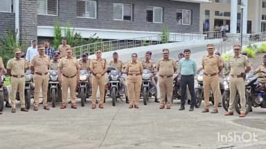 मिरज: सांगली पोलीस दलात बिट मार्शल प्रणाली सुरू,20 बिट मार्शल रस्त्यावर,गुन्हेगारीवर करडी नजर