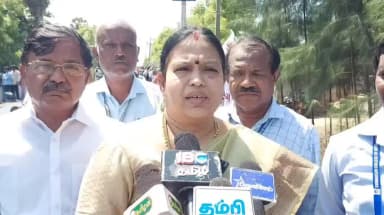 புதுக்கோட்டை: சுதர்சன் கல்லூரியில் போதைப் பொருளுக்கு எதிரான விழிப்புணர்வு பேரணியில் பங்கேற்ற மாணவர்கள் கல்லூரி முதல்வர் Dr ஜெயகௌரி பேட்டி