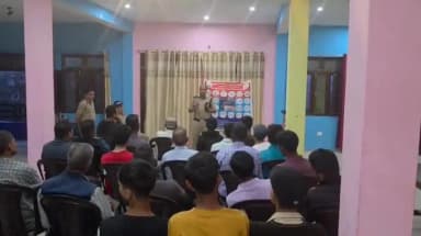 डीडीहाट: कोतवाली डीडीहाट पुलिस द्वारा क्षेत्र में चलाया गया जागरूकता अभियान