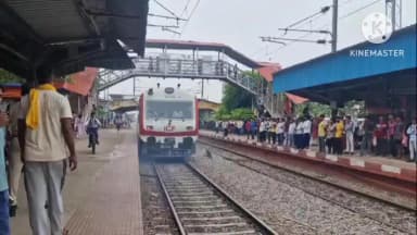 ज़मानिया: डीआर एम ने किया औचक निरीक्षण, मच गया हड़कम्प