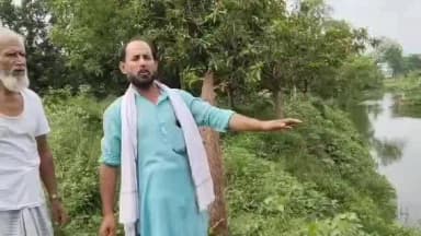 शिवहर: पुरानी धार में पानी निकासी के बजाय मेरे पोखर में पानी गिराने से 5 लाख का नुकसान--- मोहम्मद रफी अहमद खान