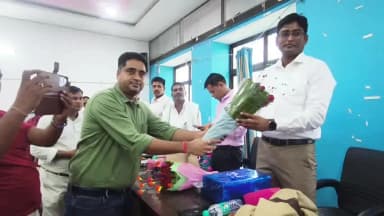 खानपुर: खानपुर अंचल में नई अंचल अधिकारी ने संभाला पदभार, पूर्व सीओ को दी गई भावभीनी विदाई।