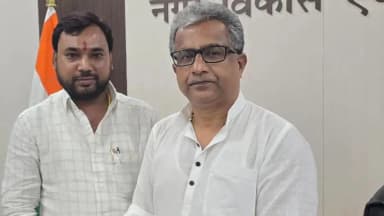 हरनौत: नगर पंचायत के विकास कार्यों को मिलेगी नई गति, जल निकासी की समस्या के समाधान को लेकर मंत्री से मिले मुख पार्षद प्रतिनिधि