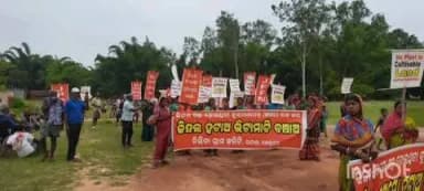 ଚମ୍ପୁଆ: ପାଟଣା ବ୍ଲକ ଚିଲଦା ଗ୍ରାମ ରେ ମେଗା ଷ୍ଟିଲ ପ୍ଲାଣ୍ଟ ର ଏମ ଓୟୁ ଦାବୀ ରେ ବିରୋଧ ଯୋରଦାର