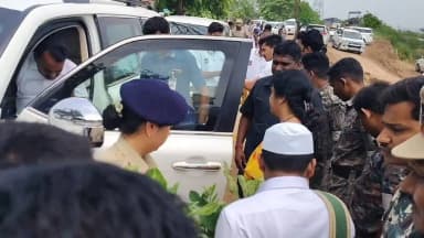 అసిఫాబాద్: అసిఫాబాద్ జిల్లాకు చేరుకున్న ఉమ్మడి జిల్లా ఇన్చార్జి మంత్రి జూపల్లి కృష్ణారావు