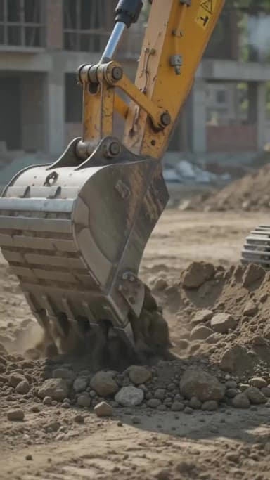 aap log dekh sakte hain kaise yah JCB matikon ka dumper mein Dal rahe hya