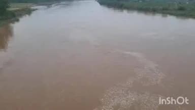 अम्बाला: मुलाना से होकर निकल रही मारकंडा नदी का जलस्तर घटा , नदी का जलस्तर अब 5. 5 फीट