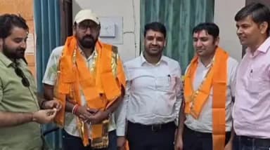 राजसमंद: बंशीलाल गुर्जर को राजसमंद में कार्यक्रम अधिकारी नियुक्त किया गया, ग्रामीणों ने किया स्वागत