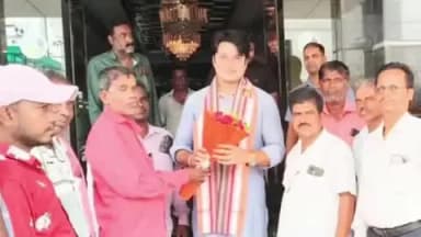 ଯାଜପୁର: ସନ୍ତରା ସ୍ଥିତ ଡିୟୁ ପ୍ଲାଜା ହୋଟେଲରେ ନବ ନିର୍ବାଚିତ ପଂଚାୟତ ପ୍ରଭାରୀ ବିଧାୟକଙ୍କୁ ଜଣାଇଲେ ଶୁଭେଚ୍ଛା