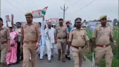 पडरौना: सीएम योगी के दौरे से पहले कांग्रेस नेताओं पर पुलिस ने की कार्रवाई