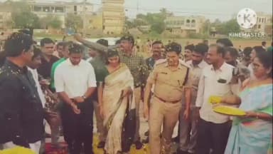 చింతలపూడి: జంగారెడ్డిగూడెం నుండి నంద్యాల బదిలీపై వెళ్తున్న ఎస్పీ సుస్మిత రామనాథన్ కు సన్మాన కార్యక్రమంలో పాల్గొన్న SP ప్రతాప్