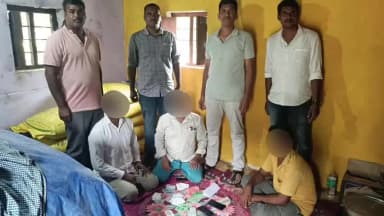 బిచ్కుంద: పేకాట స్థావరంపై పోలీసుల దాడి ముగ్గురు అరెస్ట్ ఎస్సై రాజు