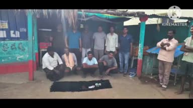 చెన్నూరు: పేకాట స్థావరంపై పోలీసులు ఆకస్మిక దాడి, నలుగురు నిందితుల అరెస్టు