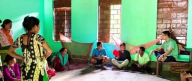 লংথরাই ভ্যালি: ছামনু বিধানসভা এলাকার কিছু লোক বন্যায় কবলিত হয় তাদের সাথে দেখা করেন এলাকার বিধায়ক