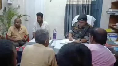হেমতাবাদ: হেমতাবাদে রথ উৎসব নিয়ে পুলিশি বৈঠক অনুষ্ঠিত