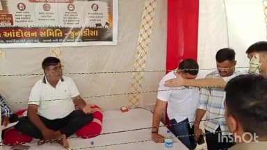 ડીસા શહેર: જુના ડીસા ખાતે ભ્રષ્ટાચાર મામલે આંદોલન પર બેઠેલા યુવા આગેવાન નો વિડીયો સોશિયલ મીડિયામાં વાયરલ થયો