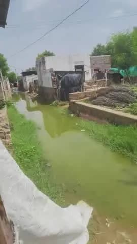 Pani ki nikaasi nahin hone ke Karan aam rasta banaa Nala aur Pani bhara hua hone ke Karan ismein machhar paida hone se b