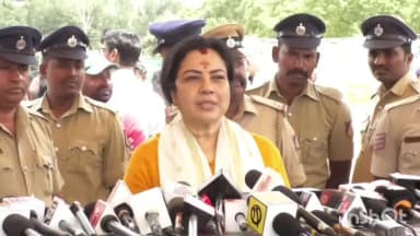 ಮೈಸೂರು: ಜಾನಕಮ್ಮ ಅವರು ಇಂದು ನಮ್ಮ ಜೊತೆ ಇಲ್ಲದಿದ್ದರೂ ಅವರ ಹಾಡುಗಳು ನಮ್ಮ ಜೊತೆ ಸದಾ ಜೀವಂತ: ಹಿರಿಯ ನಟಿ ತಾರಾ