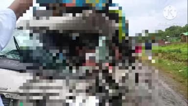 বোকাখাত: বোকাখাতৰ বনগাঁও ৰঙাগড়া অঞ্চলত ভয়ংকৰ পথ দুৰ্ঘটনা, থিতাতে নিহত এজন