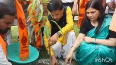 देेेवरिया: देवरिया के मेडिकल कॉलेज परिसर में मां के नाम अभियान में देवरिया सदर सांसद और भाजपा जिला अध्यक्ष ने किया पौधारोपण