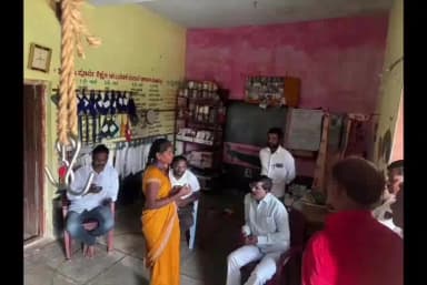 ಗುರುಮಿಟ್ಕಲ್: ಕಾಕ್ಲವಾರ, ಎಂಟಿಪಲ್ಲಿ, ಸಿದ್ದಾಪೂರ ಗ್ರಾಮಗಳಲ್ಲಿ SIR ಪ್ರಗತಿ ಪರಿಶೀಲನೆ
