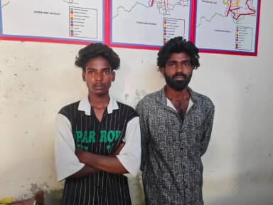 உளுந்தூர்பேட்டை: உளுந்தூர்பேட்டையில் கஞ்சா வைத்திருந்த இரண்டு பேர் கைது ; 50 கிராம் கஞ்சா பறிமுதல்