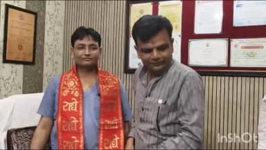 शाहजहांपुर: मानवता की मिसाल बने वरिष्ठ सर्जन डॉ. केपी गुप्ता, मासूम राहुल का पैर बचाने पर समाजसेवी विनय अग्रवाल ने किया सम्मानित