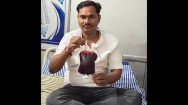 ओबरा: ओबरा में रक्तदान कर 21 वर्षीय युवती की जान बचाई, मानवता की मिसाल