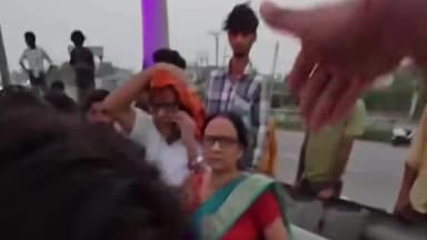 करनाल: हाईवे पर नमस्ते चौक के पास तेज रफ्तार Fortuner वाला परिवार समेत Car को टक्कर मार भागा ,