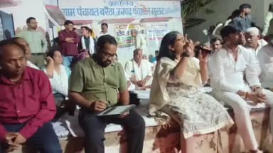 ग्वालियर गिर्द: रात्रि चौपाल में कलेक्टर ने सुनीं समस्याएं, किसानों को दिखाई लाभकारी खेती की नई राह