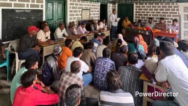 ओखलकांडा: ग्राम पंचायत कौन्ता में ग्राम प्रधान हेमा बिष्ट की अध्यक्षता में खुली बैठक का आयोजन