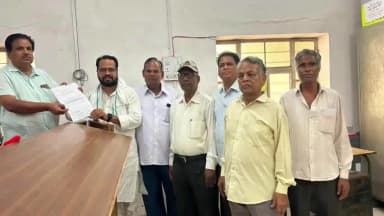 गंगापुर: गंगापुर सिटी एसडीएम कार्यालय महूकलाँ में ग्रामीणों ने स्पीड ब्रेकर की मांग को लेकर सौंपा ज्ञापन