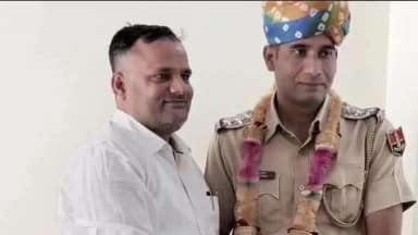 चौथ का बरवाड़ा: चौथ का बरवाड़ा पुलिस थाना में नए थानाधिकारी अजीत कुमार ने किया पदभार ग्रहण