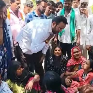ಕಲಬುರಗಿ: ಪಾಣೇಗಾಂವ ಬಳಿ ಮೂವರು ಯುವಕರ ದುರ್ಮರಣ ಪ್ರಕರಣ: ಕುಟುಂಬಸ್ಥರಿಗೆ ಸಾಂತ್ವನ ಹೇಳಿದ ಜೆಡಿಎಸ್ ಮುಖಂಡ ಕೃಷ್ಣರೆಡ್ಡಿ