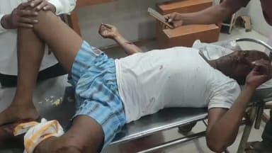 मुरैना: रसीलपुर गांव में ग्राइंडर मशीन से लकड़ी काटते समय हादसा, एक व्यक्ति गंभीर घायल, जिला अस्पताल में भर्ती
