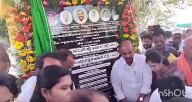 గద్వాల్: ధరూర్లో రూ.339.39 కోట్లతో 126 కి.మీ రహదారుల అభివృద్ధి పనులకు శంకుస్థాపన