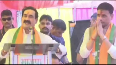 दतिया नगर: भाजपा प्रत्याशी आशुतोष तिवारी ने भरा नामांकन, सभा में डॉ. नरोत्तम मिश्रा हुए भावुक