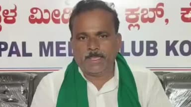 ಕೊಪ್ಪಳ: ಕೆಇಬಿ ಸ್ಟೇಶನ್ ಹೆಸರಲ್ಲಿ
ರೈತರ ಜಮೀನಿಗೆ ಕಡಿಮೆ ಬೆಲೆ ಬೆದರಿಸುವ ದಲ್ಲಾಳಿಗಳ ಹಾವಳಿ ನಿಲ್ಲಲಿ; ರೈತ ಸಂಘ ಹಸಿರು ಸೇನೆಯ ಬಸವರಾಜ ಒತ್ತಾಯ