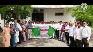 ಬಸವನ ಬಾಗೇವಾಡಿ: ನಗರದಲ್ಲಿ ವಿಶ್ವ ಜನಸಂಖ್ಯಾ ದಿನಾಚರಣೆಯ ಜಾಗೃತಿ ಜಾಥಾಕ್ಕೆ ಜಿಲ್ಲಾ ಆರೋಗ್ಯ ಅಧಿಕಾರಿ ಸಂಪತ್ ಗುನಾರಿ ಚಾಲನೆ