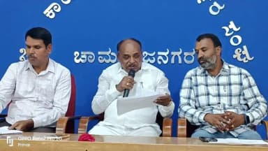 ಚಾಮರಾಜನಗರ: ಚಾಮರಾಜನಗರ ಕ್ಷೇತ್ರದ ಅಭಿವೃದ್ಧಿಗಾಗಿ 3 ವರ್ಷಗಳ ಅವಧಿಯಲ್ಲಿ 2 ಸಾವಿರಕ್ಕೂ ಹೆಚ್ಚು ಕೋಟಿ ವಿನಿಯೋಗ: ನಗರದಲ್ಲಿ ಶಾಸಕ ಸಿ.ಪುಟ್ಟರಂಗಶೆಟ್ಟಿ