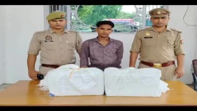 हसनपुर: हसनपुर थाना पुलिस ने चोरी के बट्रो के साथ दो शातिर चोरों को किया गिरफ्तार